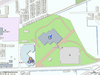 安満遺跡公園の周辺地図
