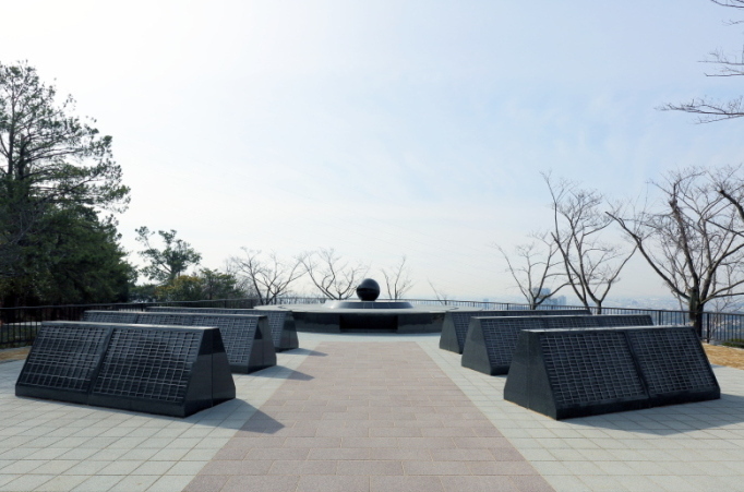 合葬式墓地全体図正面