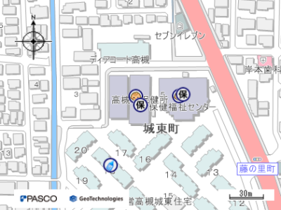 保健所地図