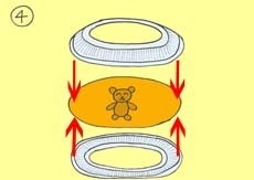 作り方手順4を示したイラスト