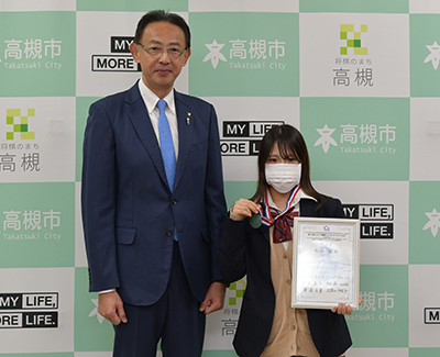 松本さんと濱田市長