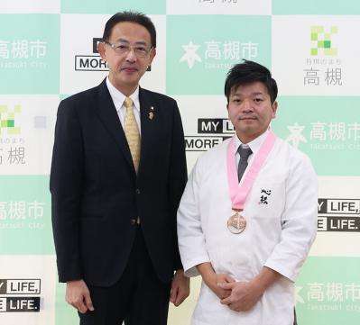 日本料理表敬