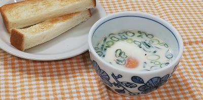 コロンビアのチャングア風 豆乳スープ