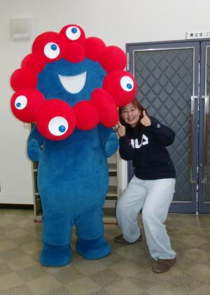 ミャクミャク写真