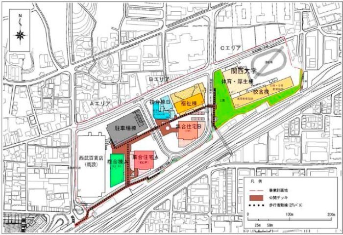 施設計画平面図