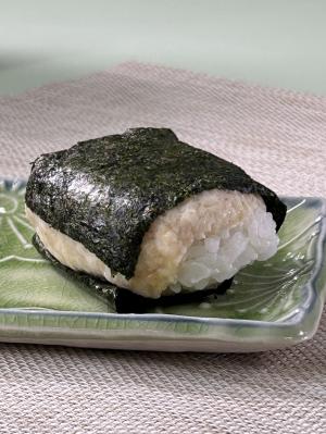 逆おにぎりの完成イメージ