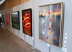 令和6年の高槻市美術展覧会の展示