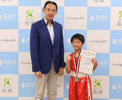 吉田さんと高槻市長