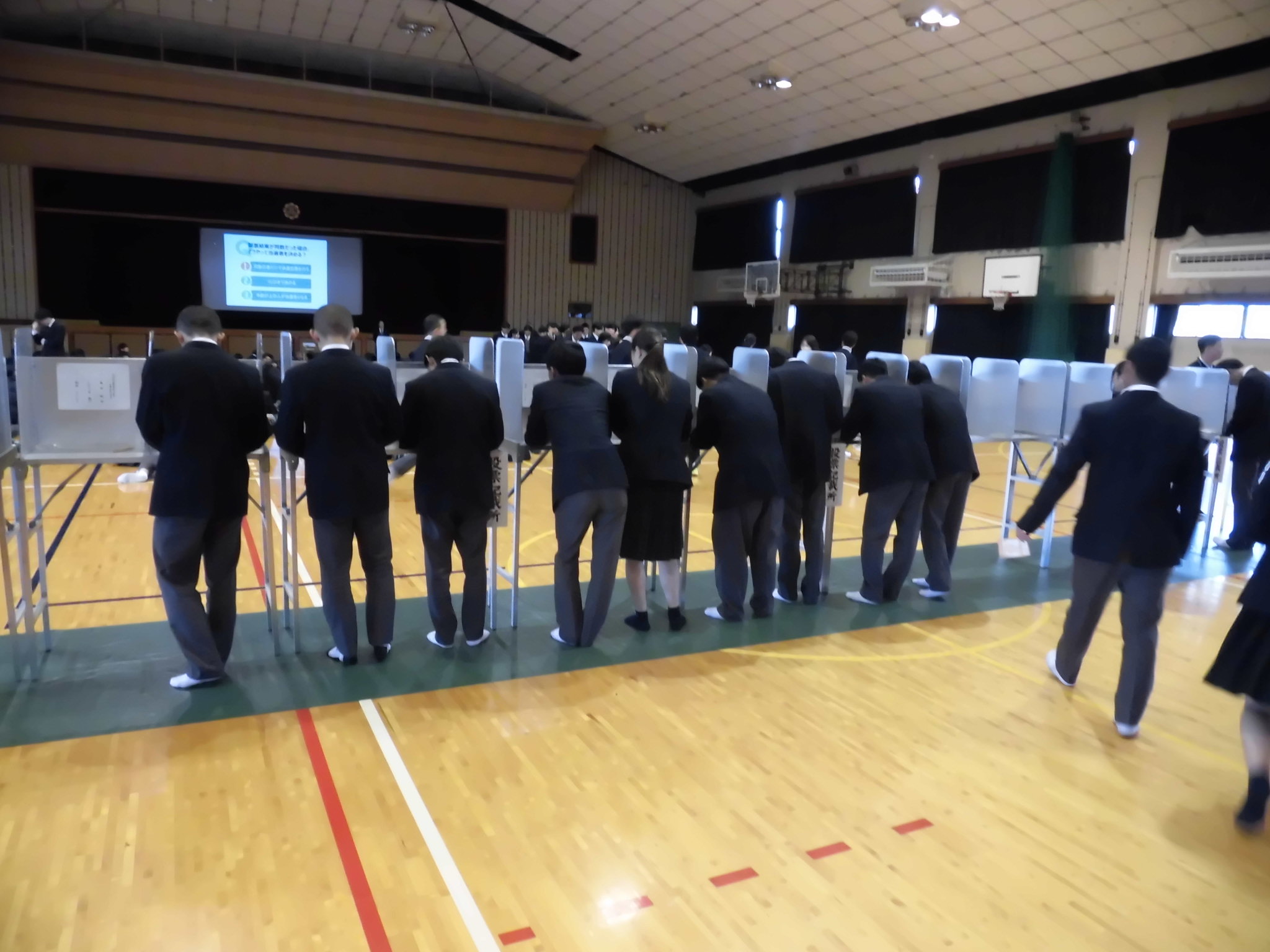 模擬投票写真2