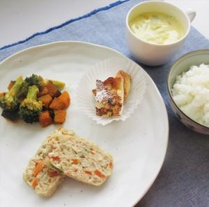 和風チキンミートローフ（月齢に合わせた取り分け離乳食のレシピあり）