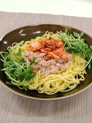 ツナキムチまぜめん