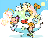 高槻市ウェブマガジントップ画像「夏休みは楽しいがいっぱい！」
