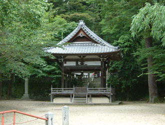 八阪神社拝殿の画像